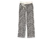 Aeropostale Womens Animal Fleece Pajama Lounge Pants 047 XS 32