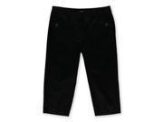 Style co. Womens Solid Casual Trousers ebonyblack 6P 26