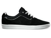 Vans Mens Lxvi Numeral Lo Top Skate Sneakers blackwhite 7