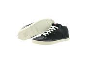 Vans Mens Ellis Mid Twill Skate Sneakers blackantique 6.5