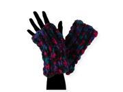 American Rag Womens Cable knit Gloves greycombo One Size
