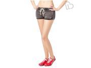 Aeropostale Womens Faded Knit Shorty Mini Athletic Shorts 001 XL