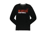 Nike Mens Beavers Football Graphic T Shirt black S