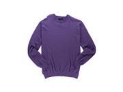 Club Room Mens Solid Knit Pullover Sweater neoviolethtr 2XL