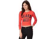 Aeropostale Womens Cropped Class Act Pullover Sweater 618 XL