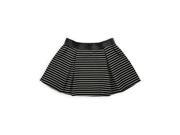 Aeropostale Womens Aria Metallic Stripe Pleated Skirt 001 XL