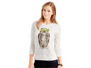 Aeropostale Womens Owl Swag Sweatshirt 047 S