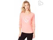Aeropostale Womens Sequin Heart Sweatshirt 928 L