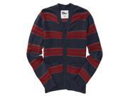 Aeropostale Mens Striped Cardigan Sweater 468 S