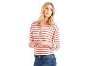 Aeropostale Womens Boxy Striped Pullover Sweater 844 S