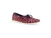 Aeropostale Mens Striped Canvas Comfort Boat Shoes 600 10