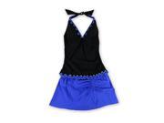 Profile Womens Underwire Ruched Skirt 2 Piece Tankini blackcobalt 8