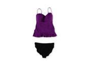 Profile Womens Starlet Brief 2 Piece Bandeau violetblk 10