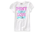 Aeropostale Girls Totally Love Awesome Graphic T Shirt 102 XS