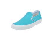 Vans Unisex Classic Slip On Washed Sneakers peacockblue M4 W5.5
