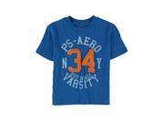 Aeropostale Boys NY 34 Varsity Graphic T Shirt 419 L