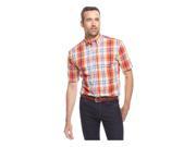 Club Room Mens Plaid Button Up Shirt harvestsun XLT