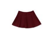 Aeropostale Womens Solid Stretch Pleated Skirt 601 XL
