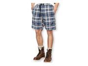 Ralph Lauren Mens Oxford Plaid Casual Walking Shorts elijaii XL
