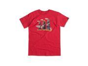 Quiksilver Boys Easter Island Surf Graphic T Shirt quikred L