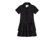 Justice Girls School Uniform Ruffle Shirt Dress 610 20