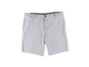 IZOD Mens Pinstriped Casual Bermuda Shorts trueblue 44