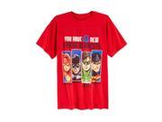 DC Comics Boys You Have 4 New Friend Requests Graphic T Shirt red 3T