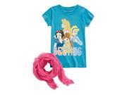 Disney Girls Besties 2 Piece Graphic T Shirt turquoise M