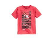 Star Wars Boys Rule The Galaxy Vader Graphic T Shirt red L