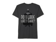 Star Wars Boys Do I Look Like I Care? Graphic T Shirt charcoalhtr 3T