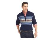 IZOD Mens Main Street Cot Knit Sweater midnight 2XL