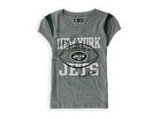 Justice Girls New York Jets Graphic T Shirt graygreen 6 7