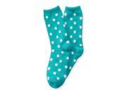 Aeropostale Womens Fuzzy Polka Dot Lightweight Socks 487 9 11