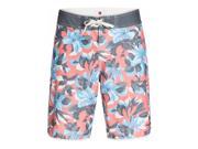 Quiksilver Mens Floral Scallop U20 Swim Bottom Board Shorts mkz6 36