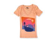 Roxy Womens Surf Check Graphic T Shirt nhp0 XS