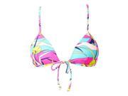 Roxy Womens Boost Tie Bra Halter Swim Top bnf6 S