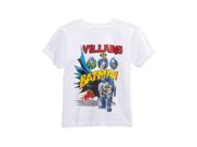 Warner Brothers Boys Batman Villians Graphic T Shirt white 3T