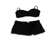 Profile Womens Padded Skirt 2 Piece Bandeau black 16