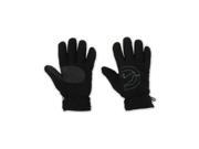 Ecko Unltd. Mens Embroidered Fleece Gloves black L XL