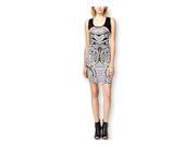 Rampage Womens Printed Front Bodycon Dress artdeprt L