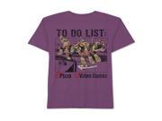 Nickelodeon Boys TMNT List Graphic T Shirt sunsetpurple 2T