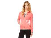 Aeropostale Womens Heart Sleep Hoodie Sweatshirt 906 L