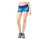 Aeropostale Womens Tie Dye Running Athletic Workout Shorts 978 L
