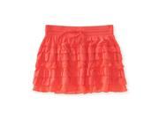 Aeropostale Womens Neon Ruffle Mini Skirt 861 M