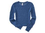 Aeropostale Womens Sheer Cropped Pullover Sweater 402 XL