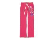 Aeropostale Womens Fit And Flare Embroidered Athletic Sweatpants 662 XS 32