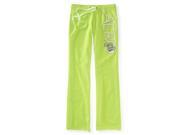 Aeropostale Womens Fit And Flare Embroidered Athletic Sweatpants 763 XS 32