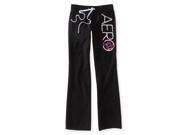 Aeropostale Womens Fit And Flare Embroidered Athletic Sweatpants 001 XS 32