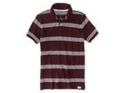 Aeropostale Mens Striped Rugby Polo Shirt 591 XS