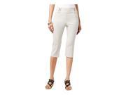 Style co. Womens Skimmer Capri Casual Trousers stonewall 2XL 15